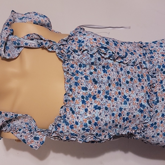 NWT B. Darlin bold floral dress sz 7/8 - Picture 2 of 6